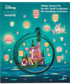 Disney Loungefly- Tangled Lanterns 3" Collector PIN BOX