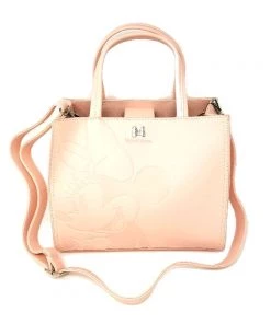 Loungefly Disney Minnie Mouse Debossed Pink Bag