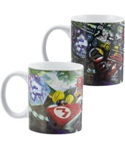 Paladone Mario Kart Heat Change Mug Mario Series 8 Paladone Mario Kart Heat Change Mug Mario Series