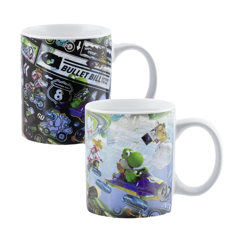 Paladone Mario Kart Heat Change Mug Mario Series 6 Paladone Mario Kart Heat Change Mug Mario Series