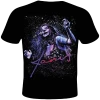 Get Down Art Janis Joplin- Stephen Fishwick "Kozmic Blues" Black T-Shirt Music