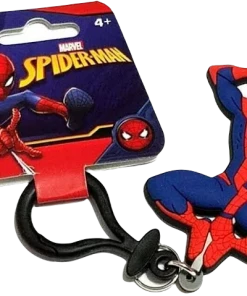 Monogram Spider-Man Hanging Soft Touch PVC Bag Clip Marvel 7 Monogram Spider-Man Hanging Soft Touch PVC Bag Clip Marvel