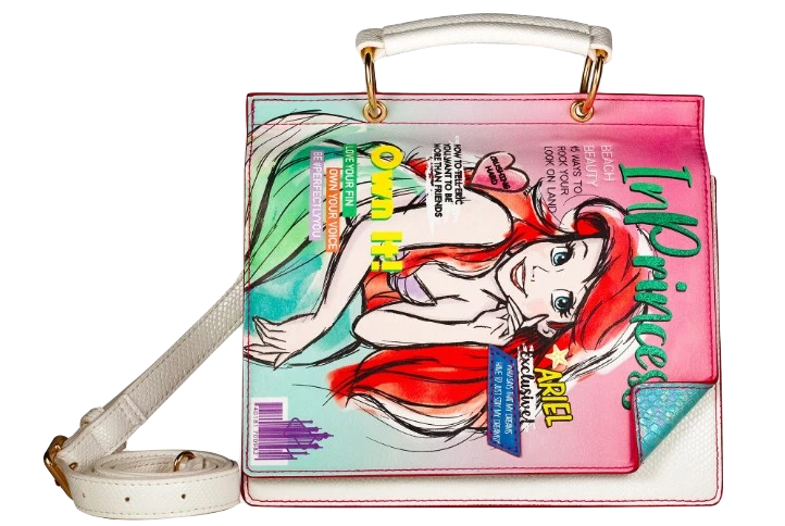 Danielle Nicole Disney The Little Mermaid Ariel Magazine Crossbody 3 Danielle Nicole Disney The Little Mermaid Ariel Magazine Crossbody