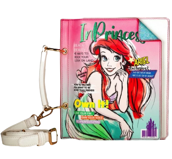 Danielle Nicole Disney The Little Mermaid Ariel Magazine Crossbody 6 Danielle Nicole Disney The Little Mermaid Ariel Magazine Crossbody