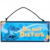 Silver Buffalo Lilo And Stitch Do Not Disturb Aloha 12'' X 5'' Reversible Hanging MDF Sign