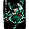 JUST FUNKY My Hero Academia Izuku Midoriya One For All Throw Blanket