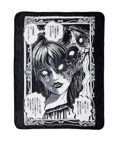 JUST FUNKY Junji Ito Tomie's True Beauty Throw Blanket Anime