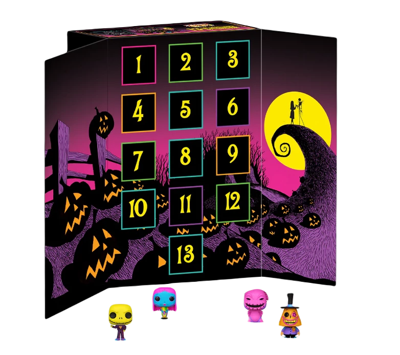 Funko The Nightmare Before Christmas Advent Calendar- The Nightmare Before Chritsmas 13 Day Countdown Calendar (BLCKTL) 3 Funko The Nightmare Before Christmas Advent Calendar- The Nightmare Before Chritsmas 13 Day Countdown Calendar (BLCKTL)