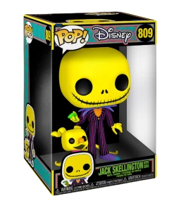 Funko Pops! Funko POP TNBC- 10" Jack Skellintong With Zero (Black Light)
