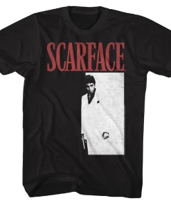 American Classics T-shirts Scarface Classic Movie Adult Fitted Jersey T-shirt