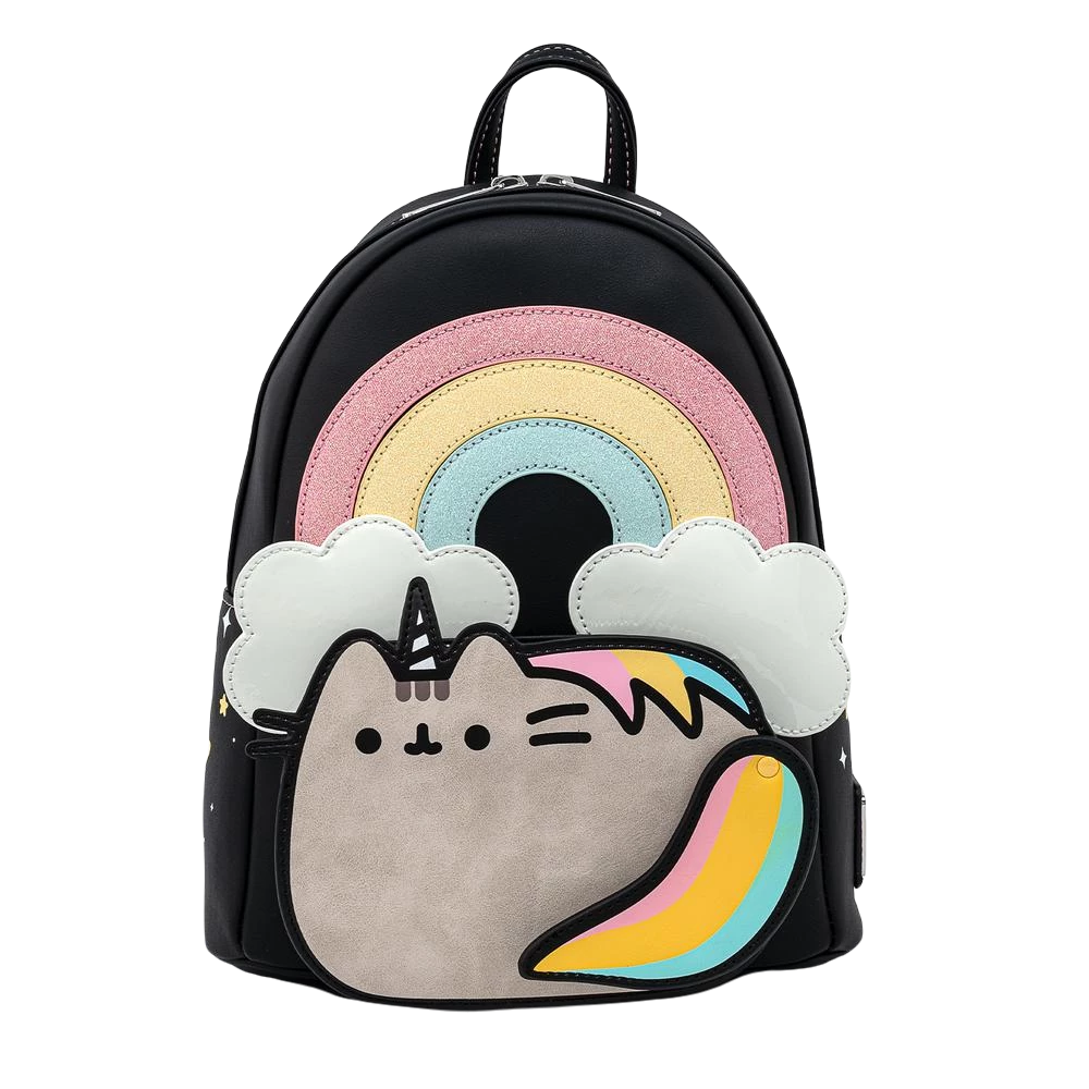 Loungefly Pusheen Rainbow Unicorn Mini Bacpack 3 Loungefly Pusheen Rainbow Unicorn Mini Bacpack
