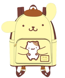 Loungefly Sanrio Pompompurin Cosplay Mini Backpack