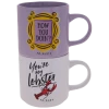 Silver Buffalo Friends How You Doin Lobster 2Pk 13oz Ceramic Mug