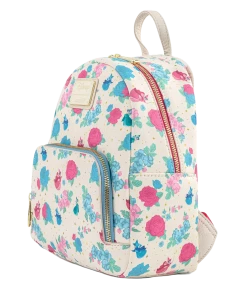 Loungefly Disney Sleeping Beauty Floral Fairy Godmothers Mini Backpack