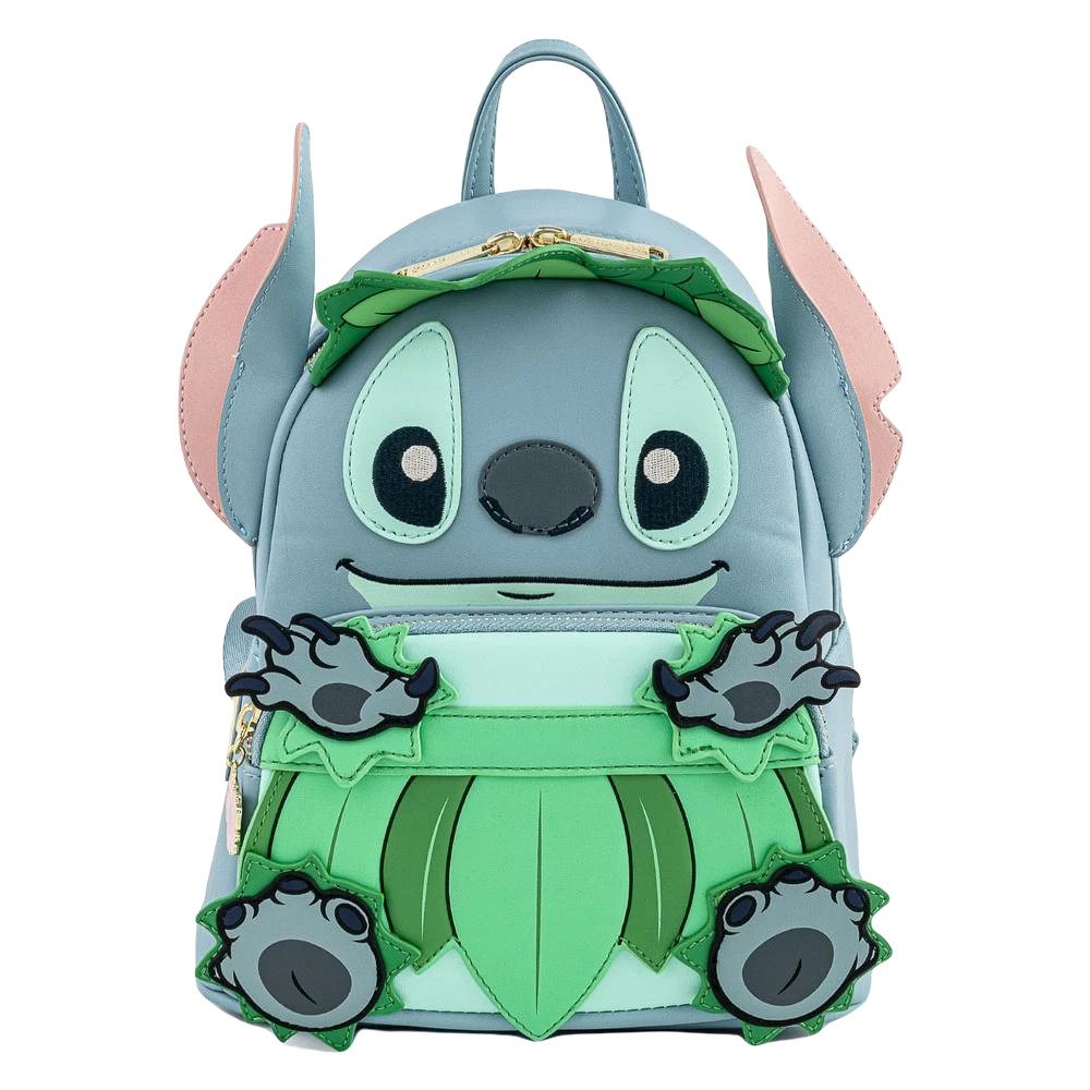 Loungefly Disney Lilo & Stitch Hula Cosplay Mini Backpack 3 Loungefly Disney Lilo & Stitch Hula Cosplay Mini Backpack