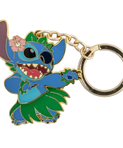 Loungefly Disney Lilo & Stitch Hula Enamel Keychain