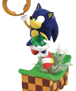 Diamond Sonic The Hedgehog Sonic Gallery Sonic PVC Statue