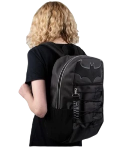 Bioworld Batman Symbol With Bungees Backpack