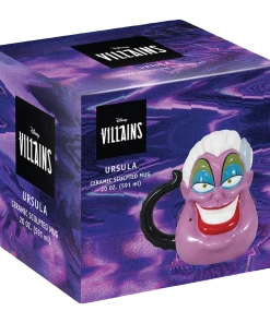 Bioworld Disney Movies - The Little Mermaid - Ursula Ceramic Sculpted Mug