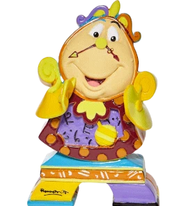 Enesco Beauty And The Beast Disney Beauty & Beast Cogsworth Mini Figure