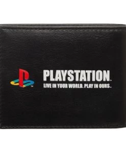 Bioworld Playstation Controller With 3D Rubber Buttons Bifold Wallet 7 Bioworld Playstation Controller With 3D Rubber Buttons Bifold Wallet