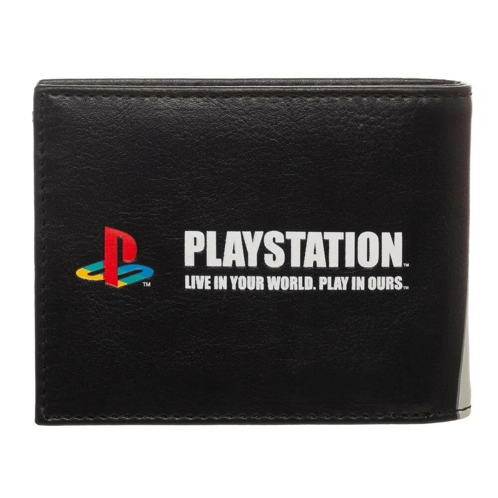 Bioworld Playstation Controller With 3D Rubber Buttons Bifold Wallet 5 Bioworld Playstation Controller With 3D Rubber Buttons Bifold Wallet