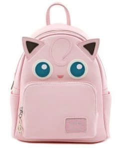 Pokemon Faux Leather Jigglypuff Mini Backpack Loungefly