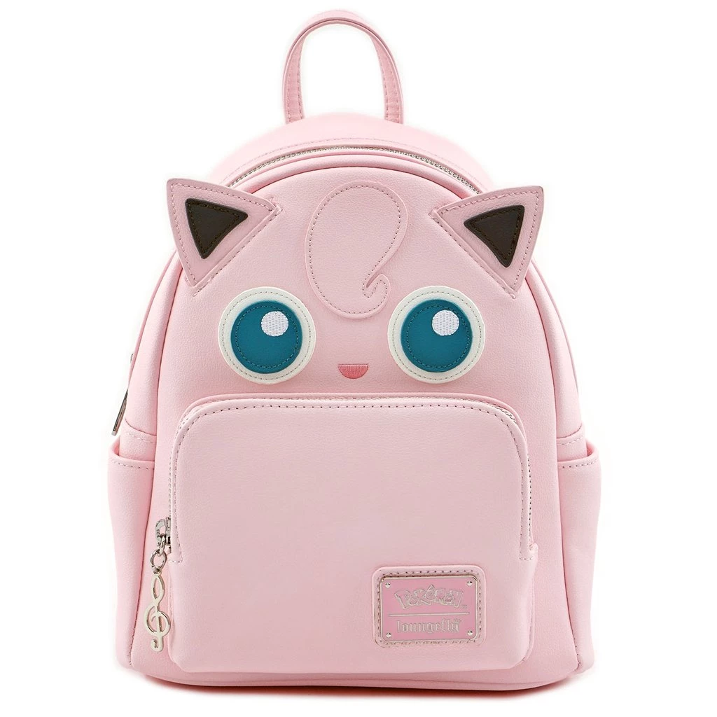 Pokemon Faux Leather Jigglypuff Mini Backpack Loungefly 4 Pokemon Faux Leather Jigglypuff Mini Backpack Loungefly