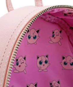 Pokemon Faux Leather Jigglypuff Mini Backpack Loungefly 8 Pokemon Faux Leather Jigglypuff Mini Backpack Loungefly