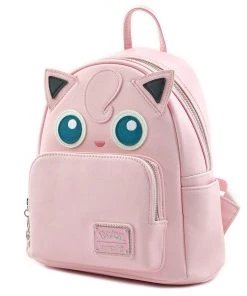 Pokemon Faux Leather Jigglypuff Mini Backpack Loungefly 9 Pokemon Faux Leather Jigglypuff Mini Backpack Loungefly