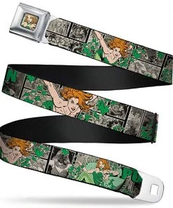 Buckle-Down Poison Ivy Seatbelt Belt
