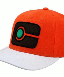 Bioworld Pokémon Ash Ketchum Journeys Embroidered Pre-Curved Snapback