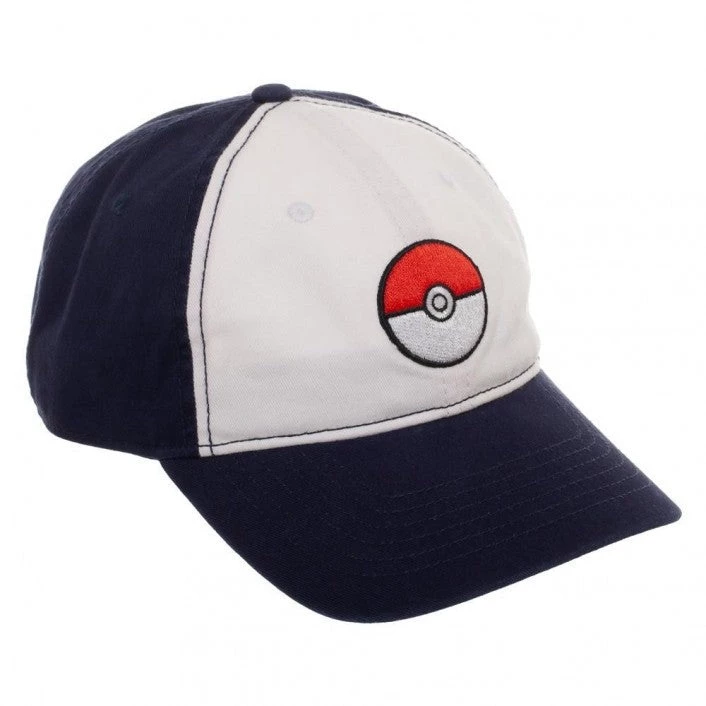 Bioworld Pokemon Pokeball Colorblock Dad Hat Anime 5 Bioworld Pokemon Pokeball Colorblock Dad Hat Anime