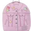 Loungefly Pokemon Ice Cream Denim Jacket Convertible Mini Backpack