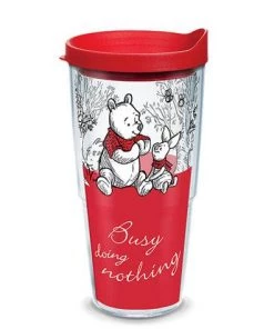 Winnie The Pooh "Busy Doing Nothing" 24 Oz Tervis Tumbler
