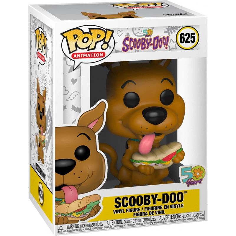 Funko Scooby Doo - Scooby Doo W/ Sandwich Pop Animation Vinyl Figure Funko Pops! 4 Funko Scooby Doo - Scooby Doo W/ Sandwich Pop Animation Vinyl Figure Funko Pops!