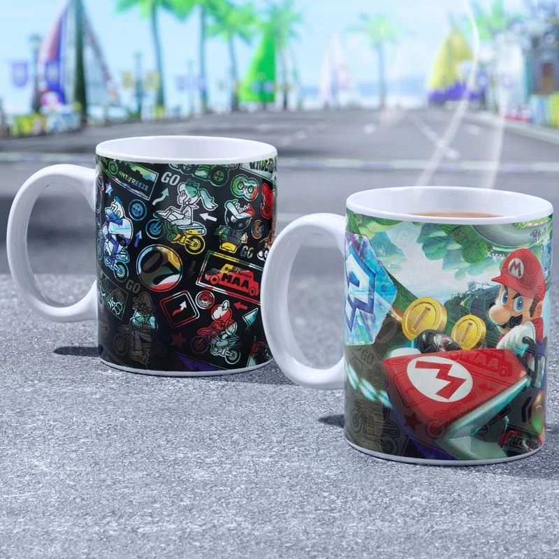 Paladone Mario Kart Heat Change Mug Mario Series 3 Paladone Mario Kart Heat Change Mug Mario Series