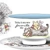 Silver Buffalo Winnie The Pooh 12oz Ceramic Teacup And Saucer 1 Silver Buffalo Winnie The Pooh 12oz Ceramic Teacup And Saucer