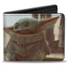 Buckle-Down Star Wars THE CHILD Full Body Pose Vivid Bi-Fold Wallet