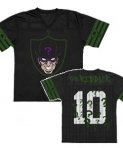 Changes DC Comics - The Riddler - Fashion Adult Jersey Style Top