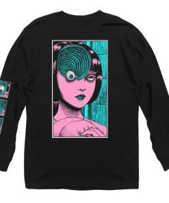 Ripple Junction Junji Ito - The Scar Spiral Girl Long Sleeve