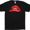 Ripple Junction Rocky Horror Show Lips Adult Fitted T-Shirt T-shirts
