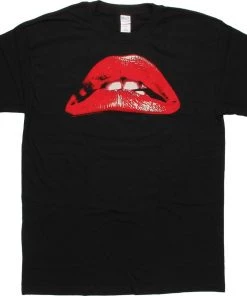 Ripple Junction Rocky Horror Show Lips Adult Fitted T-Shirt T-shirts