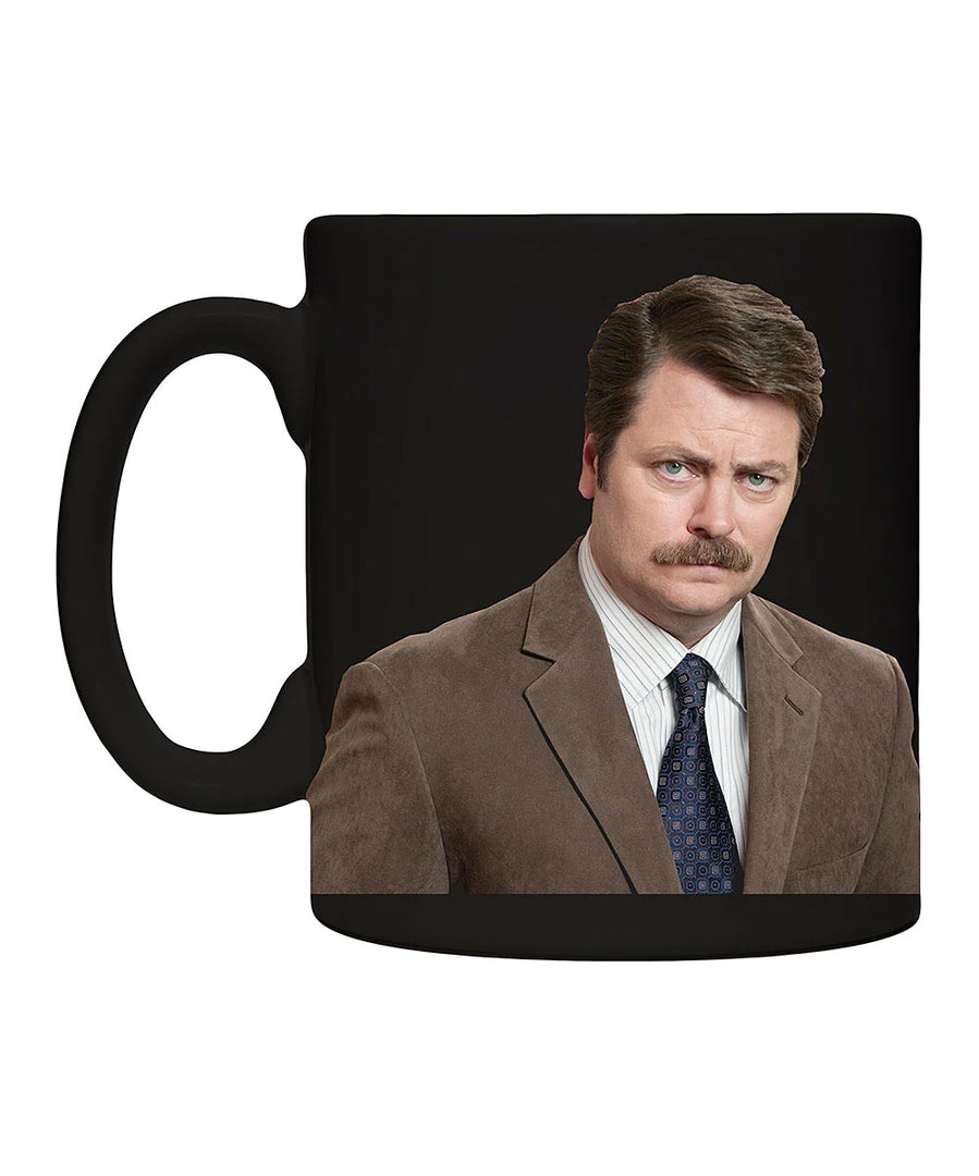 Surreal Entertainment Parks & Recreation Ron Swanson Mug TV Series 3 Surreal Entertainment Parks & Recreation Ron Swanson Mug TV Series