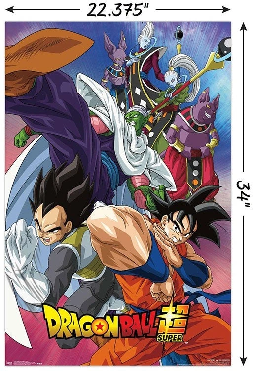 Trends International Dragon Ball: Super - Group Wall Poster Anime 4 Trends International Dragon Ball: Super - Group Wall Poster Anime
