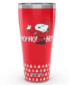 Tervis Peanuts™ - Ho Ho Ho Christmas Stainless Steel With Slider Lid Metal Tumbler