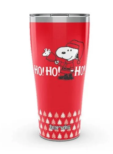 Tervis Peanuts™ - Ho Ho Ho Christmas Stainless Steel With Slider Lid Metal Tumbler 4 Tervis Peanuts™ - Ho Ho Ho Christmas Stainless Steel With Slider Lid Metal Tumbler