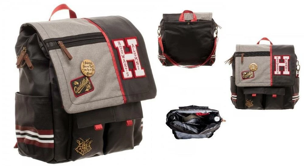Bioworld Movies Harry Potter - Hogwarts Alumni Messenger Bag 6 Bioworld Movies Harry Potter - Hogwarts Alumni Messenger Bag