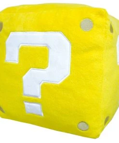 Little Buddy Super Mario Coin Box 10" Pillow Mario Series