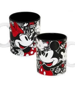 Jerry Leigh Mickey And Minnie Mouse Coffee Mug